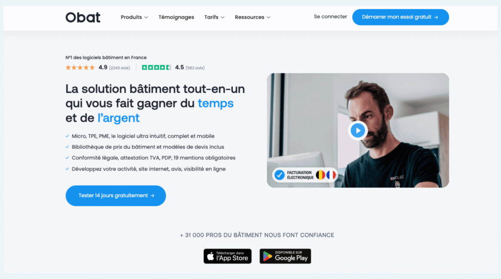 Top 9 des meilleurs logiciels de gestion de projet et facturation en 2025 (français)