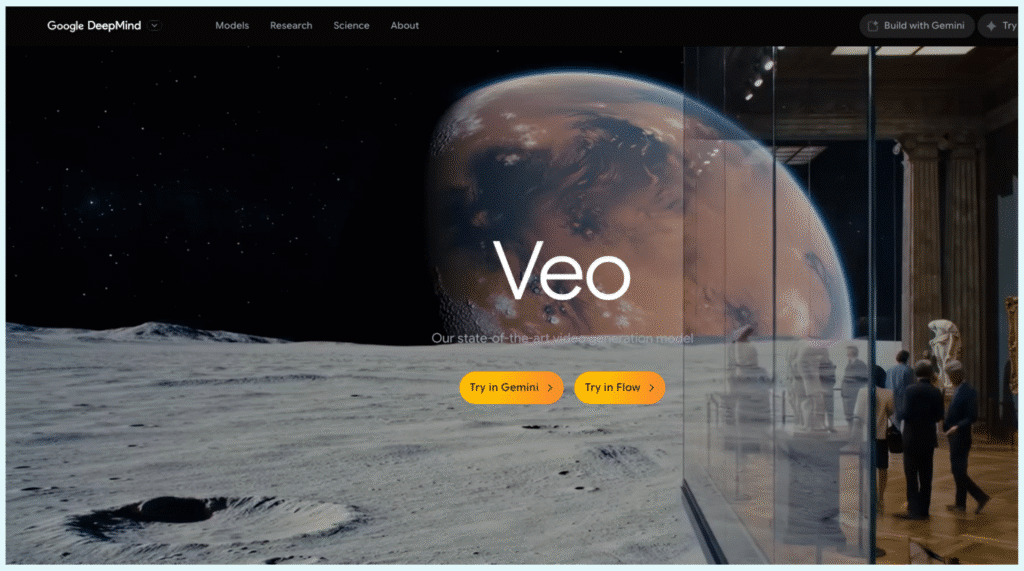 Créez des vidéos de 8 secondes de haute qualité avec du son avec Gemini grâce à Veo 3, notre modèle de génération de vidéos