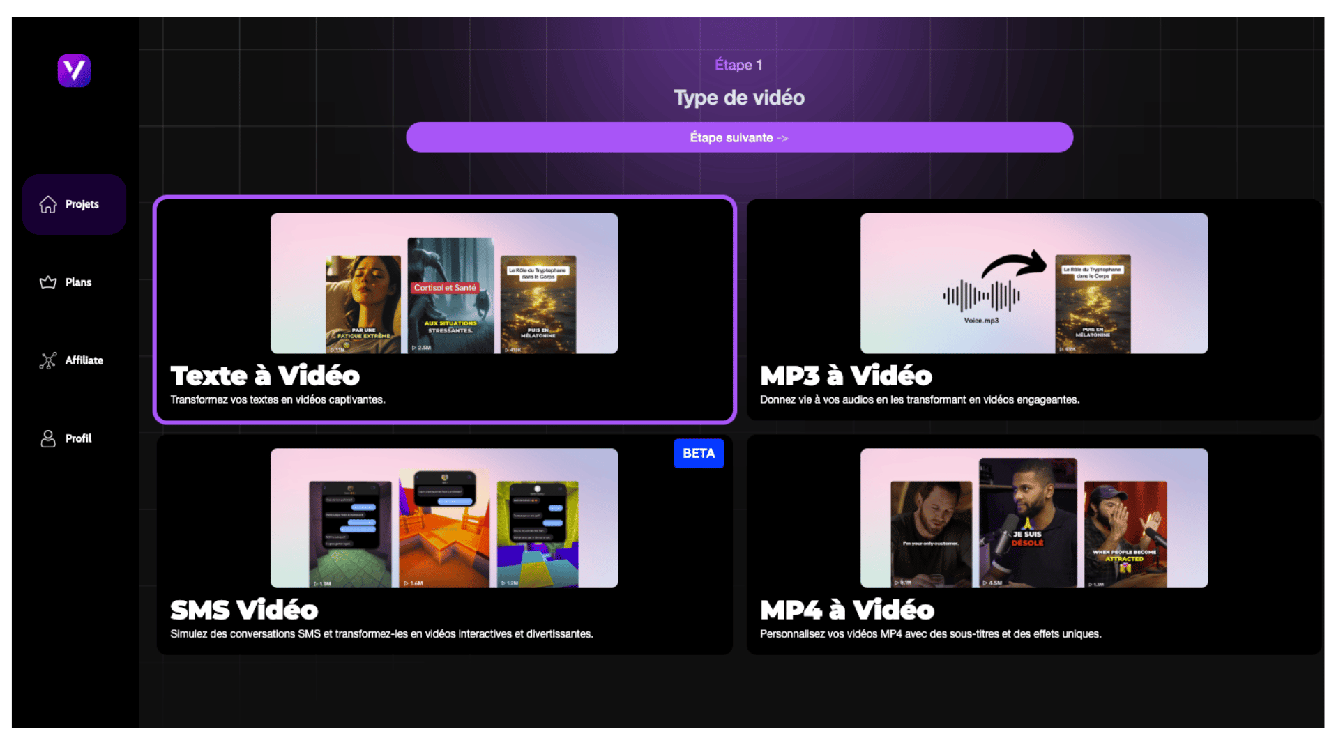 Vexub es un generador de vídeo por IA que convierte texto, audio o vídeo en contenido atractivo para TikTok, YouTube o Instagram. Crea rápidamente, sin complicaciones, y monetiza eficazmente.