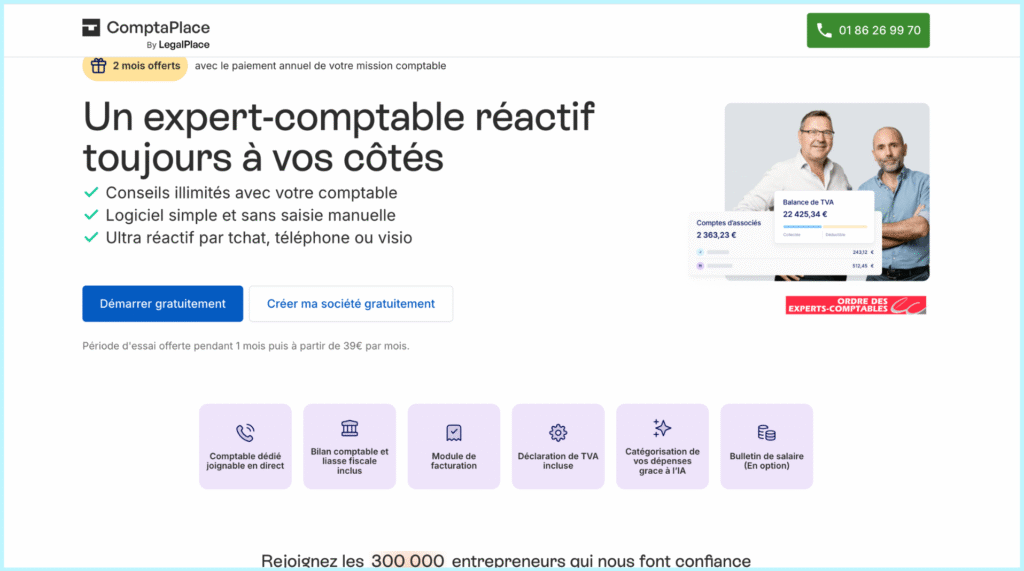 LegalPlace – L’allié des créateurs d’entreprise, de la comptabilité aux démarches juridiques