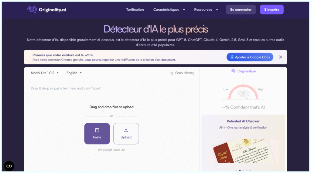 Les 6 Meilleurs Détecteurs IA et Plagiat en 2025