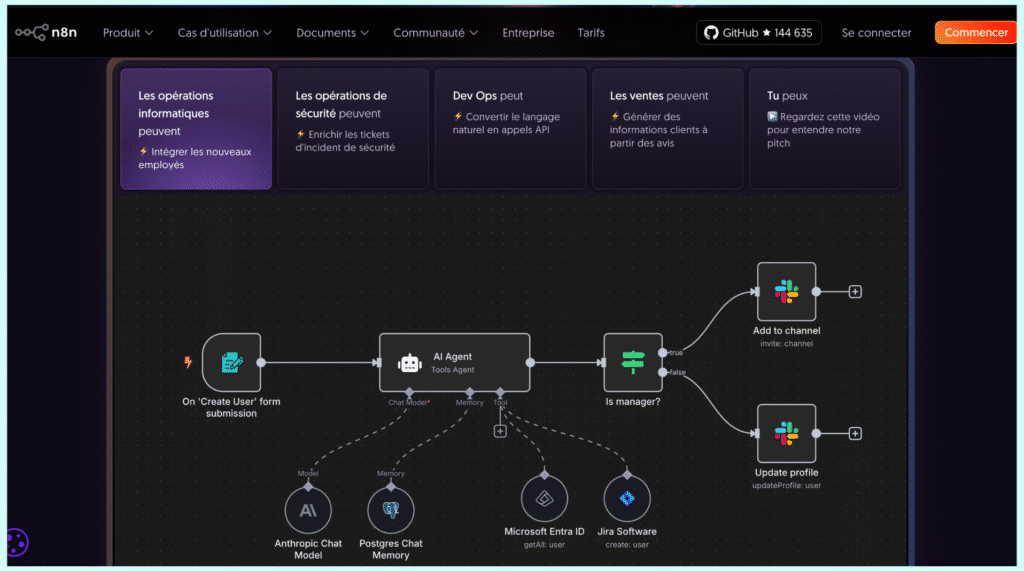 Boostez votre productivité avec n8n, la solution intuitive pour automatiser facilement vos tâches et connecter toutes vos applications.