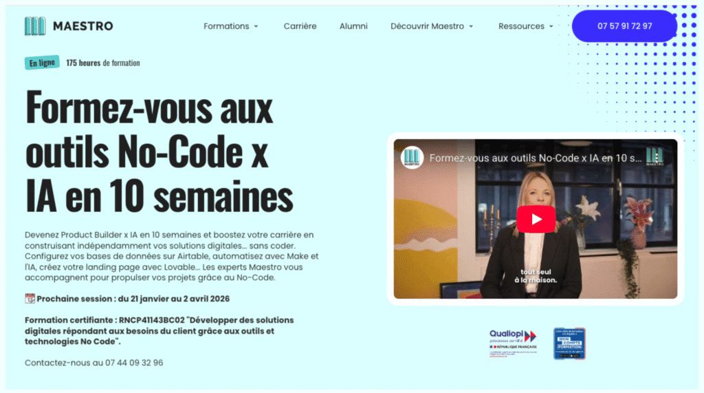 Top 5 formations pour maîtriser le No Code et l’automatisation